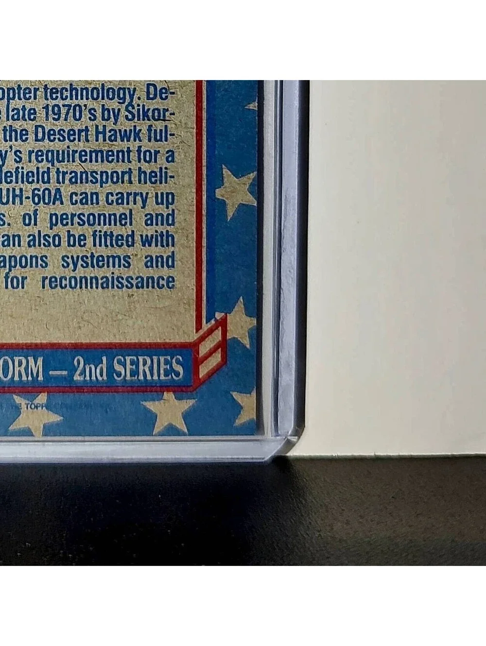 Topps step back